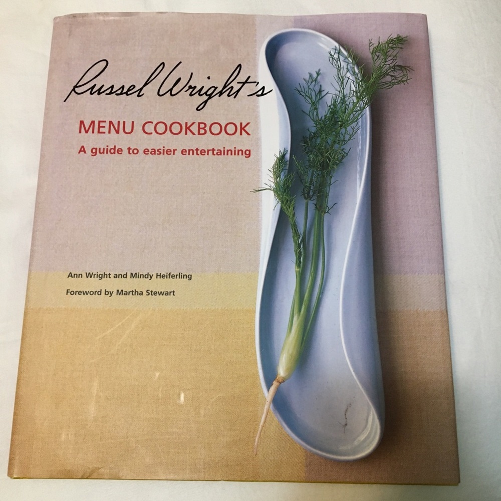Russel Wright’s Menu Cookbook Hardcover 1st